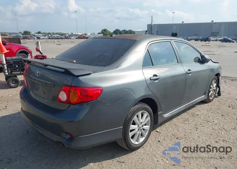 2010 Toyota Corolla S from USA, damaged, VIN 2T1BU4EE1AC421385
